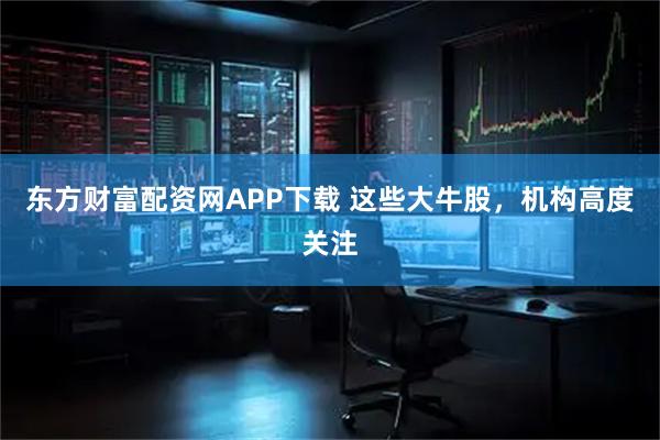 东方财富配资网APP下载 这些大牛股，机构高度关注